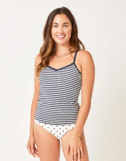 Stinson Tankini: Navy Stripe