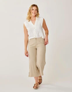 Blake Pant: Lt. Khaki Stripe