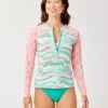 Kona Rashguard: Solana W. Rose