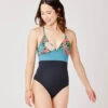 Dahlia One Piece: Jardin W. Black