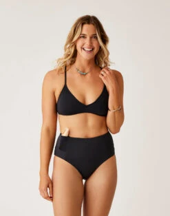 Erin Pocket Bottom: Black