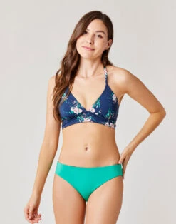 St. Barth Reversible Bottom: Navy/Fern