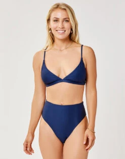 Lani Compression Bottom: Navy